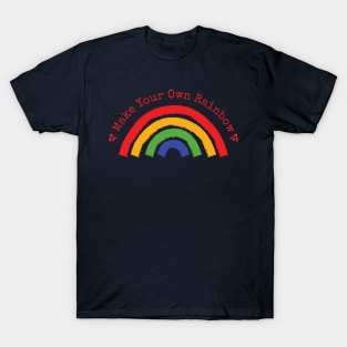 Make Your Own Rainbow T-Shirt
